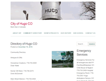 Tablet Screenshot of cityofhugoco.org